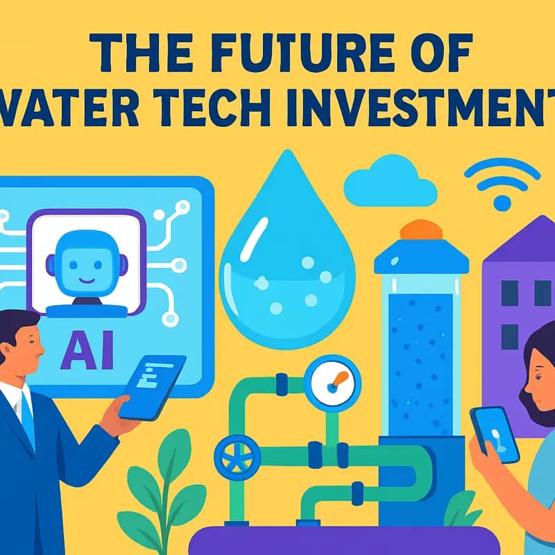 Oval Park Capital’s investment team analyzing water technology opportunities