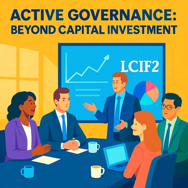 LCIF2 team analyzing water technology investment opportunities