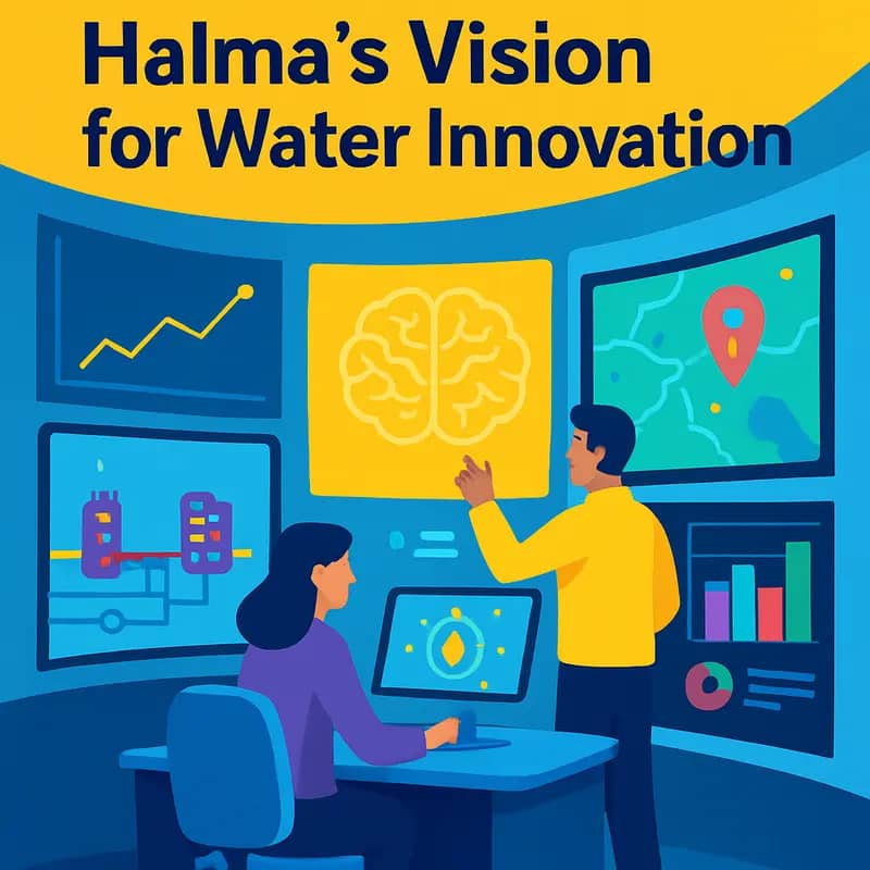Halma executives reviewing water technology investments