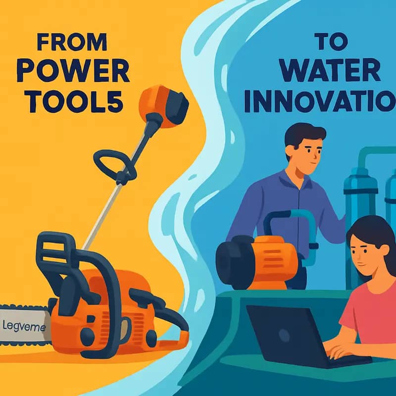 Husqvarna’s journey from power tools to water innovation