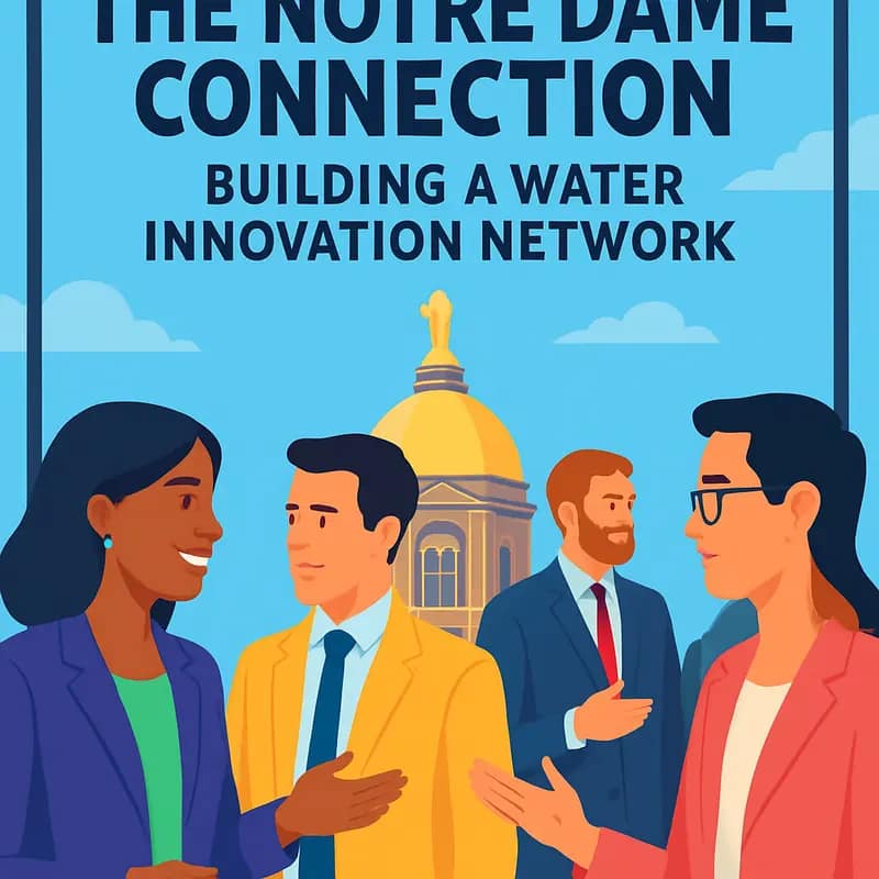 IrishAngels’ network spans across Notre Dame alumni and water industry veterans