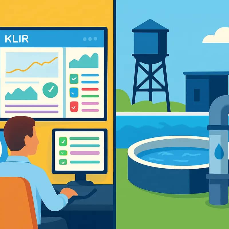 Digital transformation in water utility management