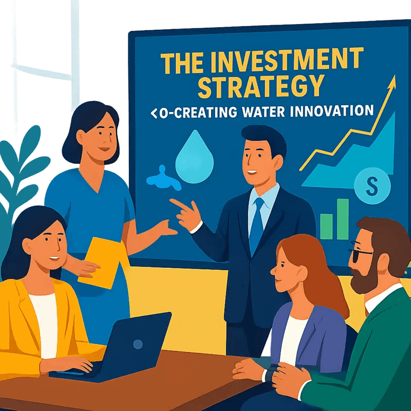 LCIF2 team analyzing water technology investment opportunities
