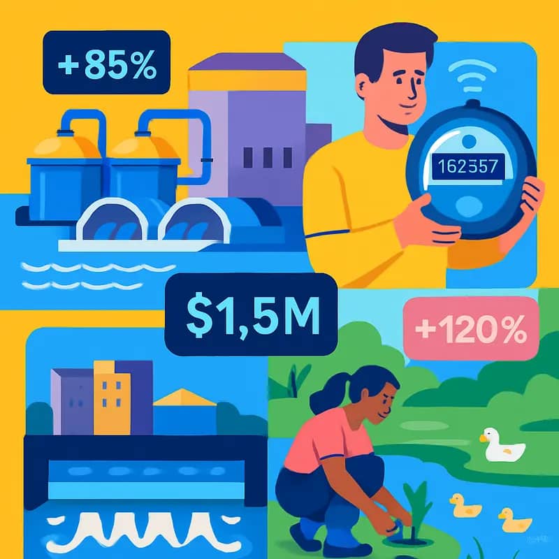 MAIF Impact’s strategic focus areas in water technology investment