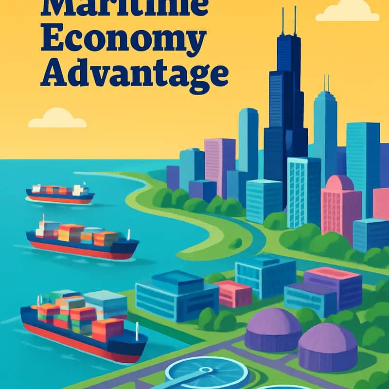 Chicago’s waterfront showcases the convergence of maritime commerce and water innovation