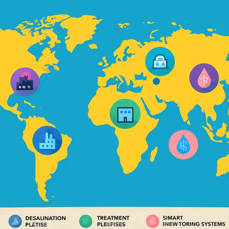Marubeni’s global water infrastructure portfolio and investment capacity