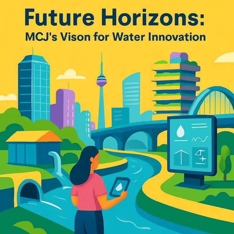 MCJ Collective’s investment team analyzing water tech opportunities