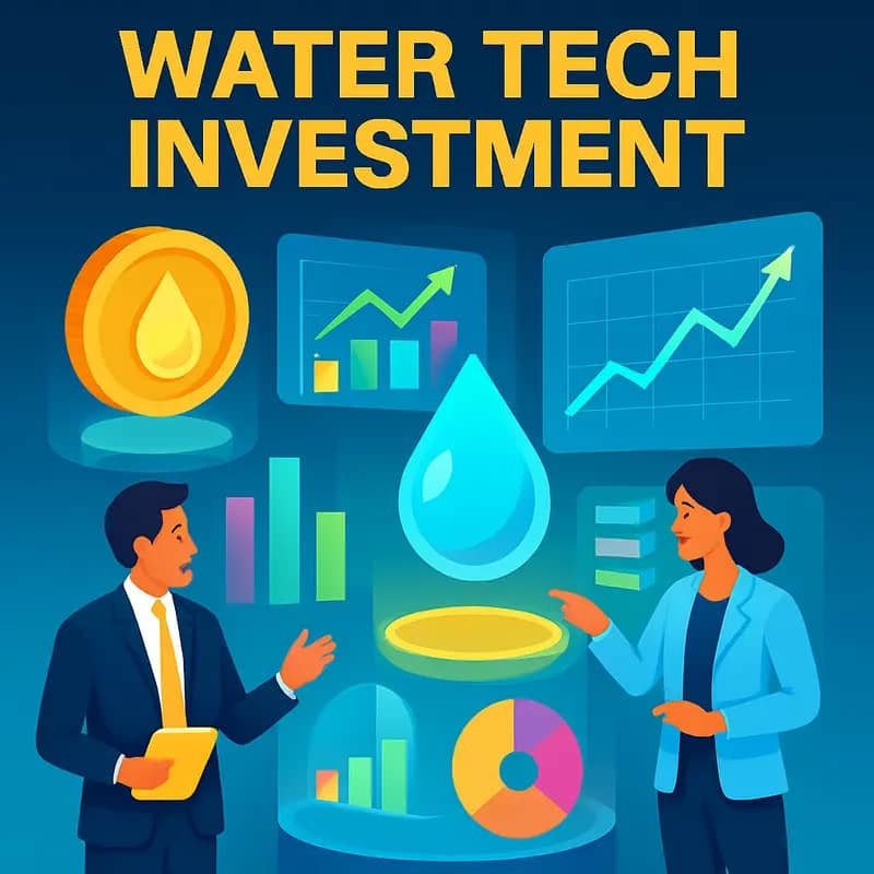 MCJ Collective’s investment team analyzing water tech opportunities