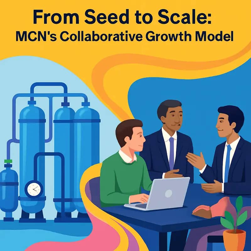 MCN’s investment team evaluating water technology opportunities