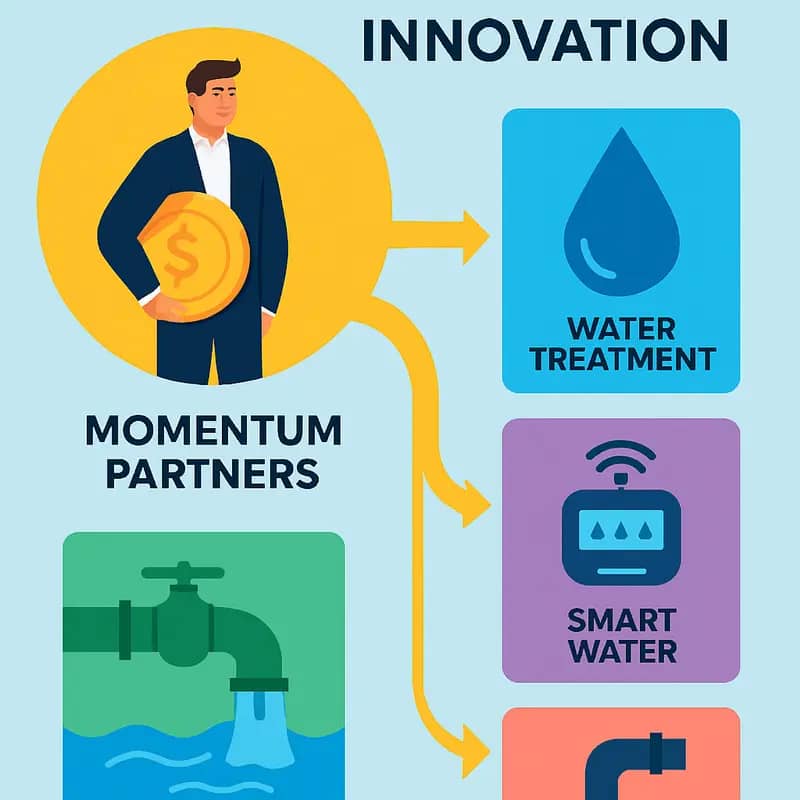 Momentum Partners’ strategic investment focus across water technology segments