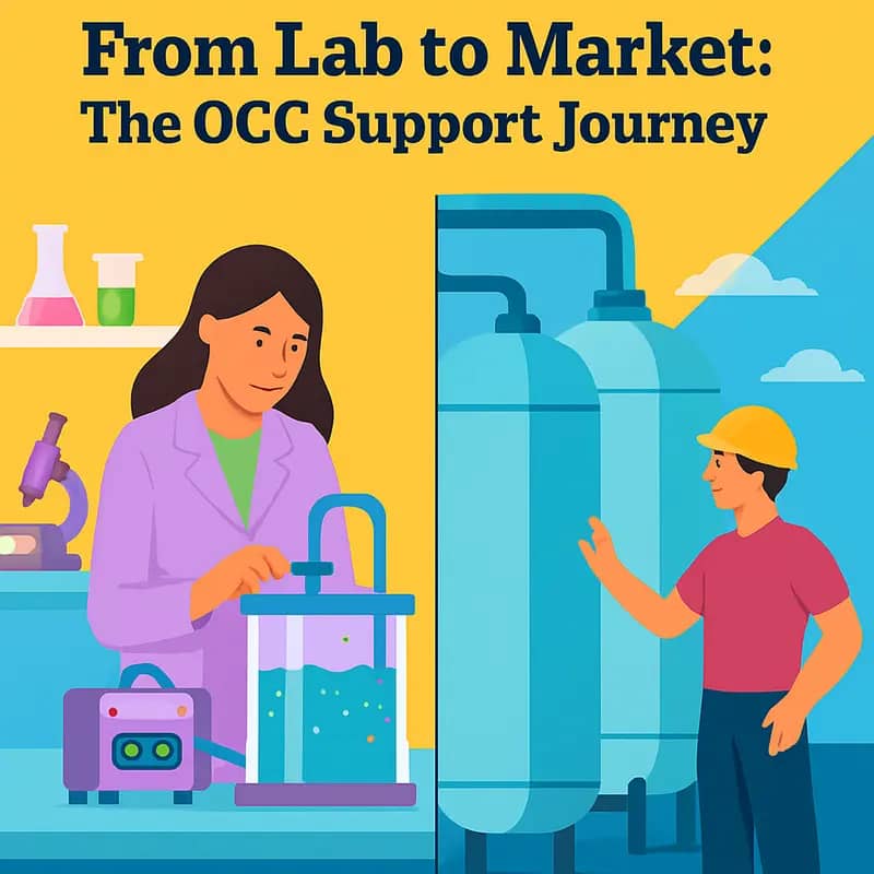 OCC bridges the gap between laboratory research and commercial success