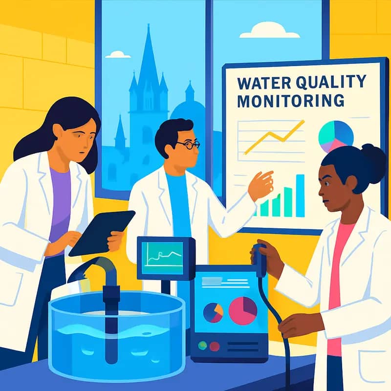 OSE researchers analyzing next-generation water monitoring technology