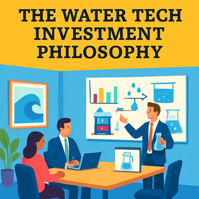 Oval Park Capital’s investment team analyzing water technology opportunities