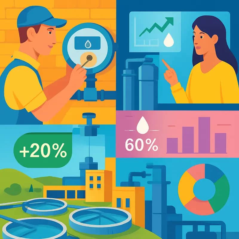 Advanced industrial water filtration system exemplifying Oxcart’s investment focus