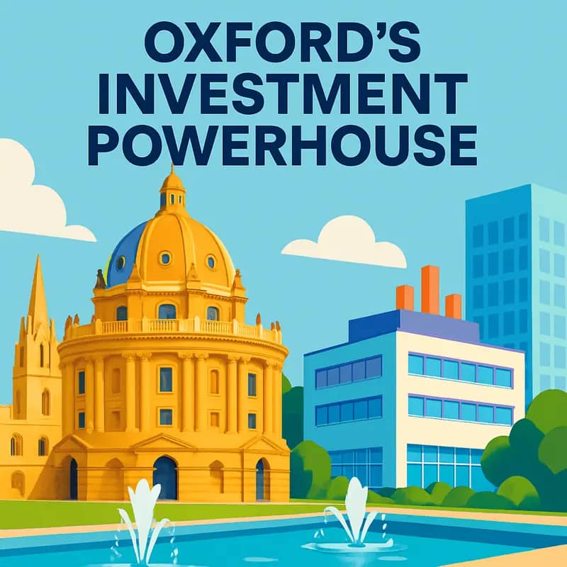 Oxford University’s blend of historic architecture and modern research facilities