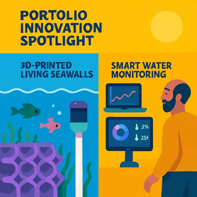 Anthropocene Ventures’ San Francisco headquarters showcasing their water tech focus