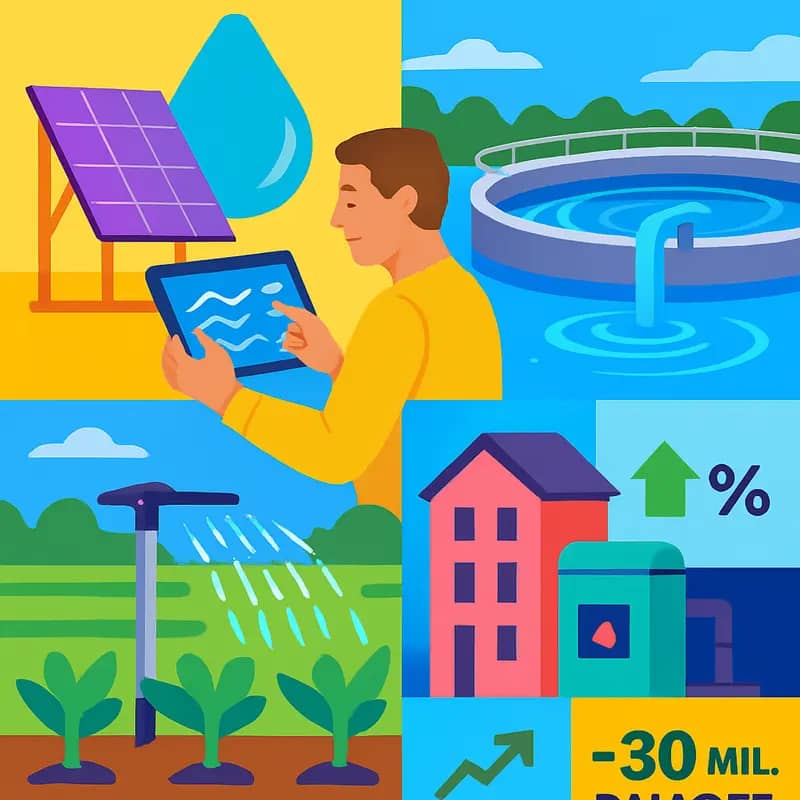 ROM InWest’s investment team analyzing water technology opportunities