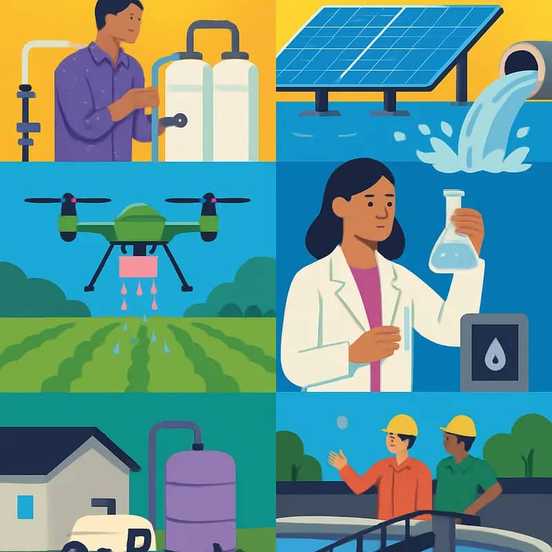 Modern water utility control room powered by cloud software