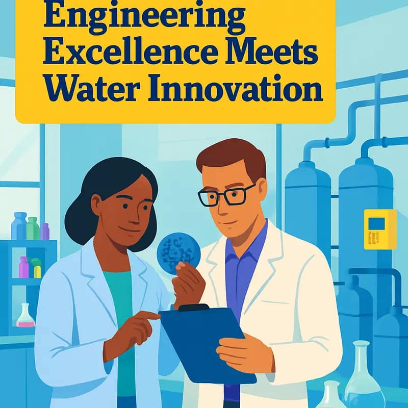 Ram-On’s engineering team developing advanced materials for water treatment