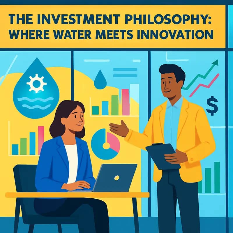 Mac Conwell evaluating water technology proposals at Rarebreed’s Baltimore headquarters