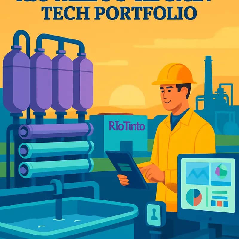 Rio Tinto’s state-of-the-art water treatment facility