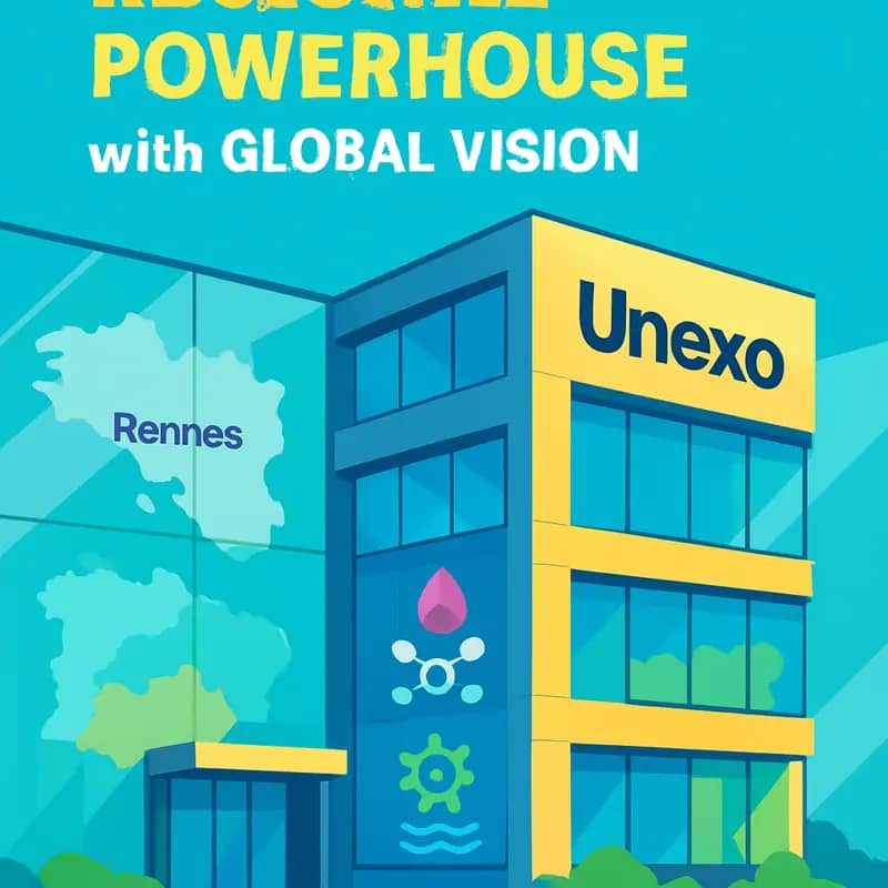 Unexo’s Rennes headquarters showcasing their regional investment focus