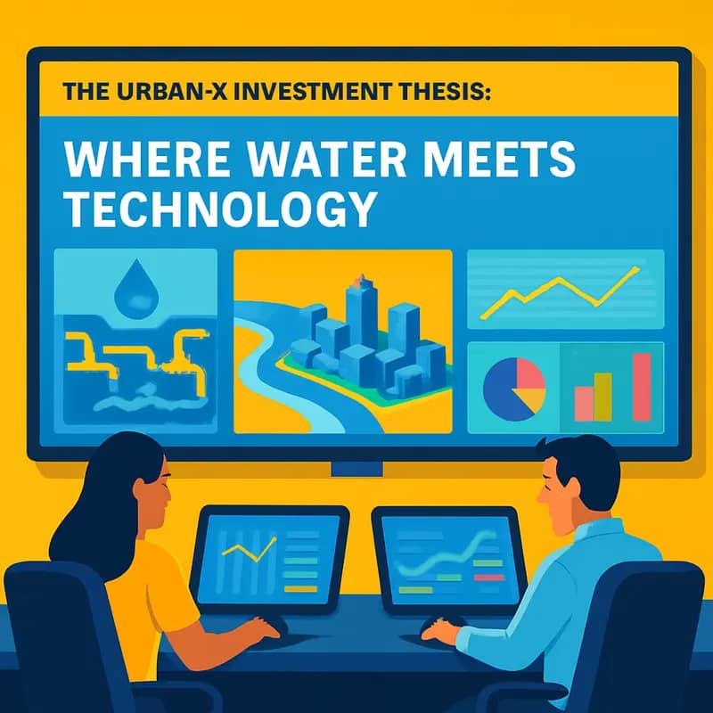 URBAN-X’s digital approach to water infrastructure management