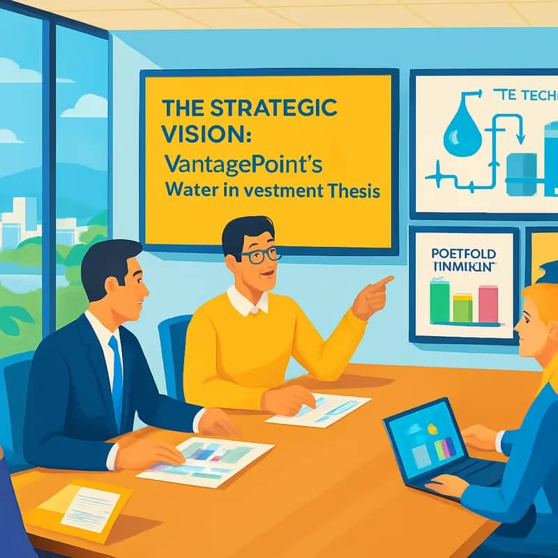 VantagePoint’s investment team analyzing water technology opportunities