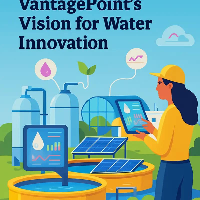 VantagePoint’s investment team analyzing water technology opportunities
