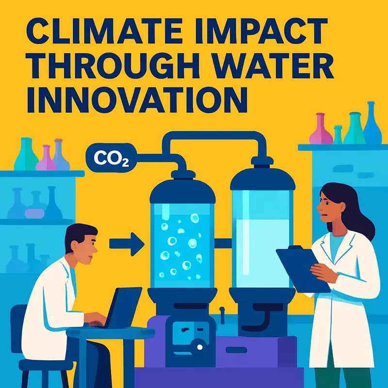 ENV’s investment team analyzing water technology opportunities