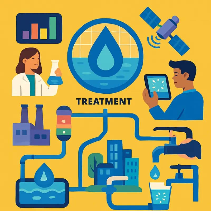 Oval Park Capital’s investment team analyzing water technology opportunities