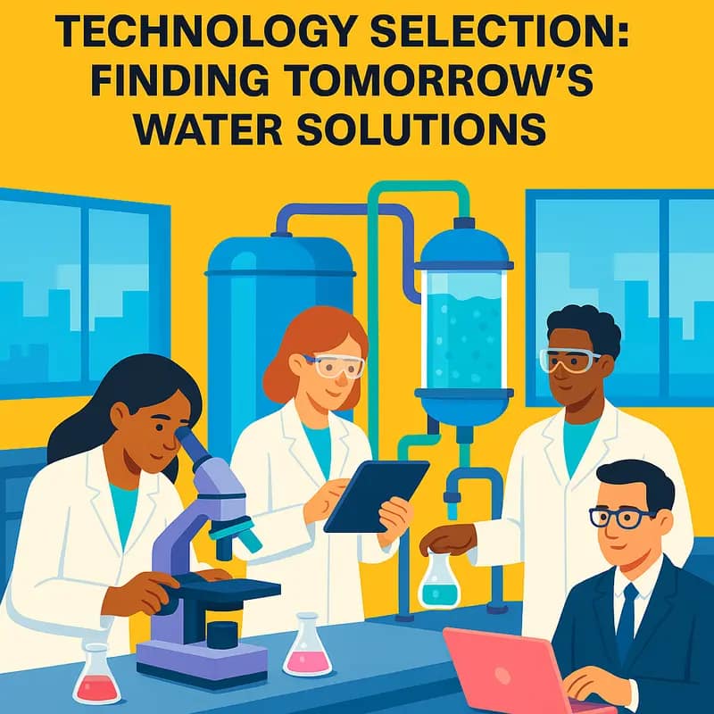 Ember’s investment team analyzing water infrastructure opportunities