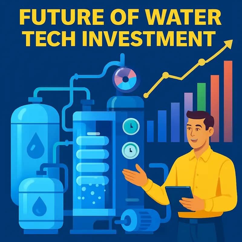 R-Cubed’s investment team analyzing water technology opportunities
