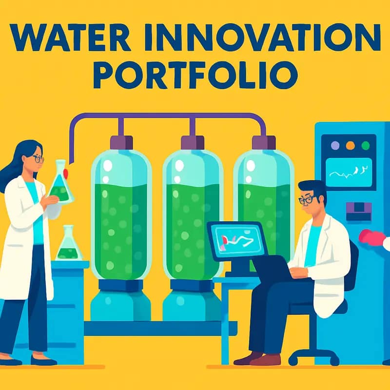 Fund managers and academics collaborating on water technology investments