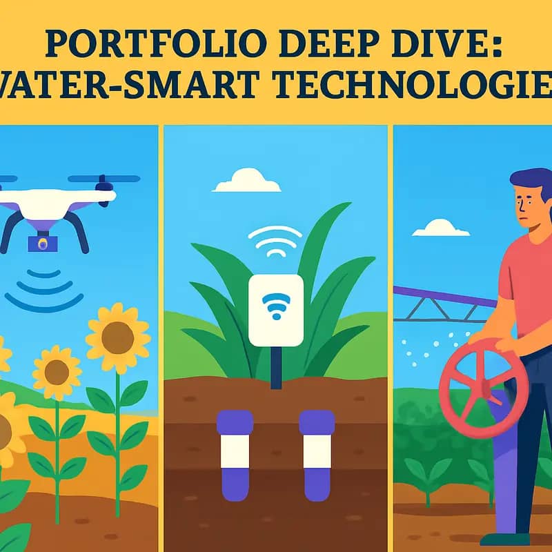 Advanced irrigation technology in action at a Cibus Fund portfolio company