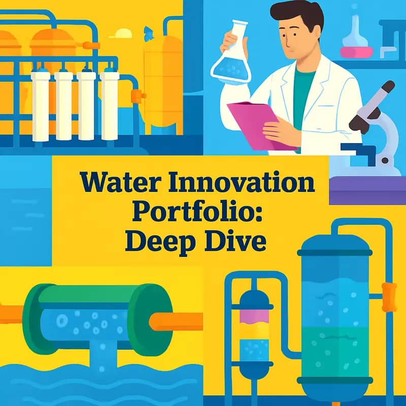 NPIF-Maven’s investment team evaluating water technology opportunities