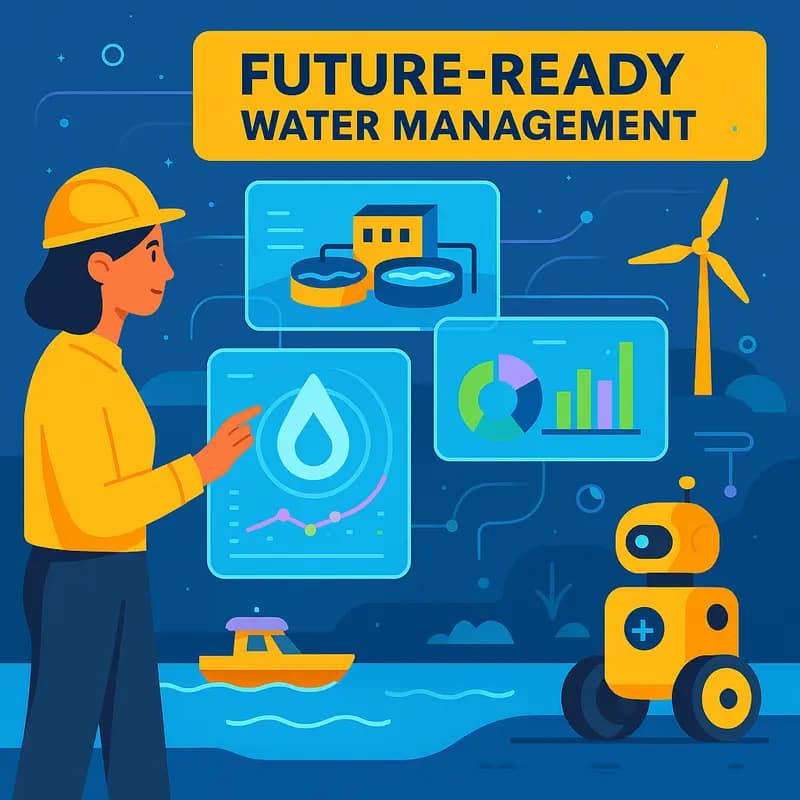 The convergence of traditional water infrastructure with digital innovation