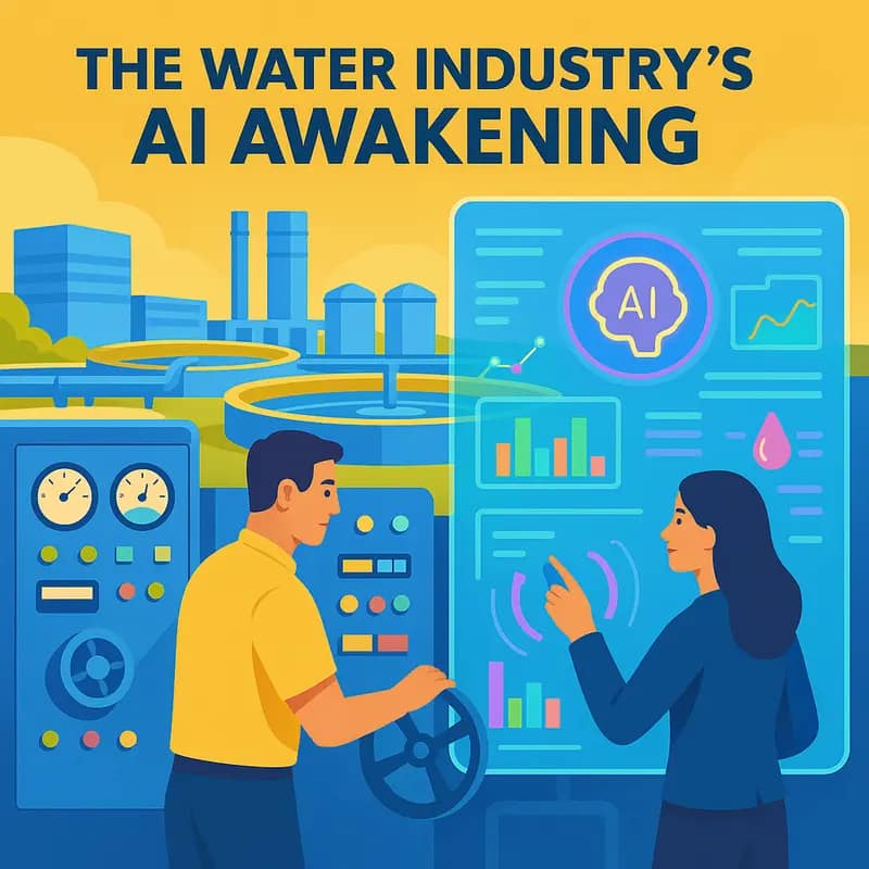 Modern water facility embracing AI technology